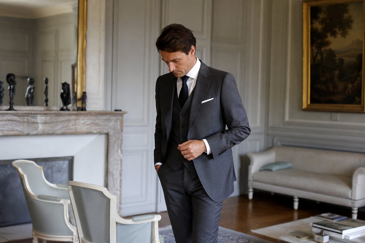 Réalisation de costume en grande mesure signée TailleurLux